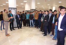 گزارش تصویری بازدید دانش آموزان پسر سال چهارم دوره دوم دبیرستان، از دانشگاه صنعتی شاهرود